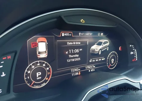 2018 Audi Q7 3.0T Premium z USA, uszkodzony, nr VIN WA1VAAF7XJD014277